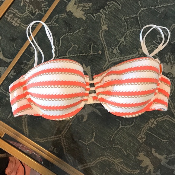 Seafolly Other - Seafolly Australia Striped Bikini Top NWT 16